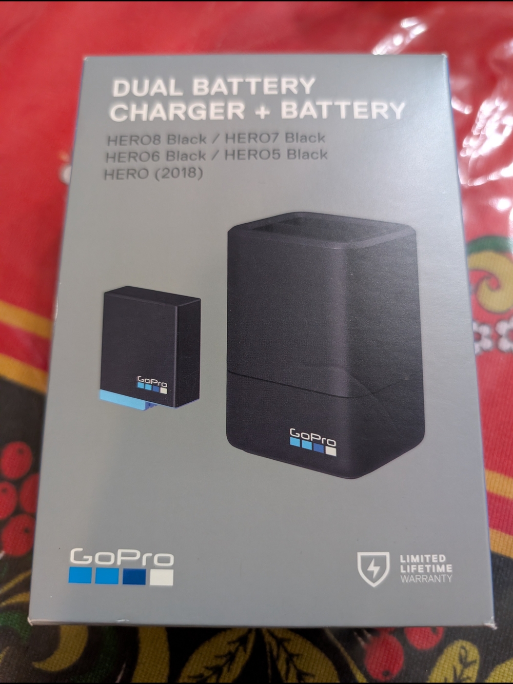GoPro Dual Battery Charger + Battery - Black